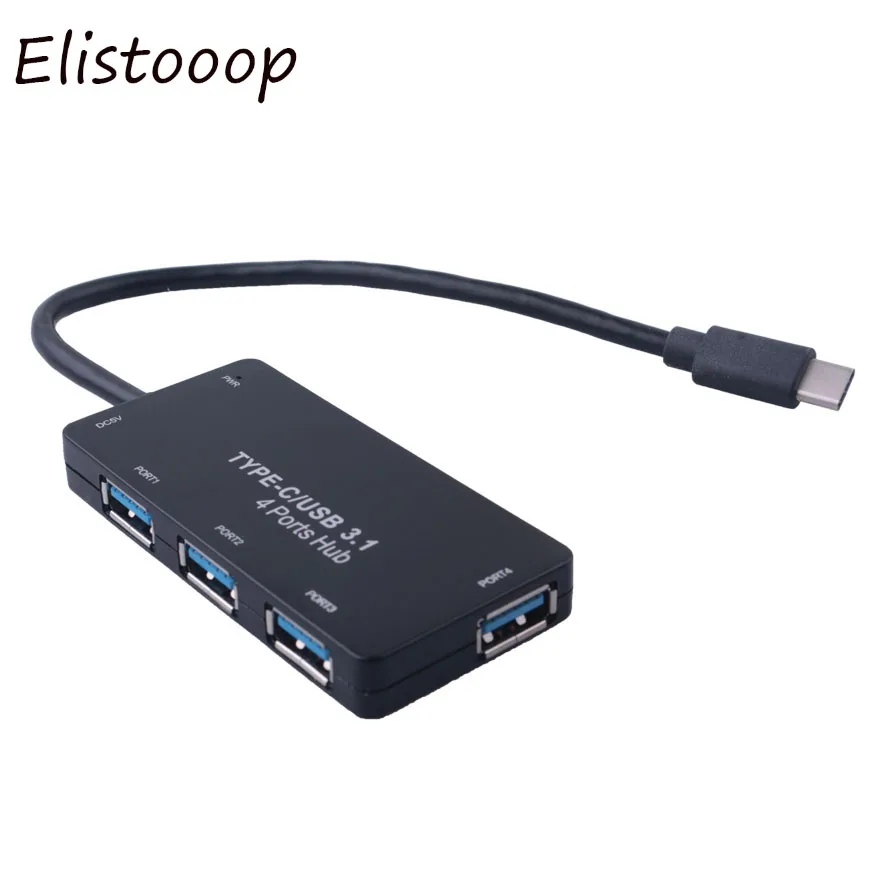2018 USB 3.0 Type C Hub к 3 1 4 порта адаптер со стандартной мощностью до 10 Гбит/с SUP порт win7/3 0