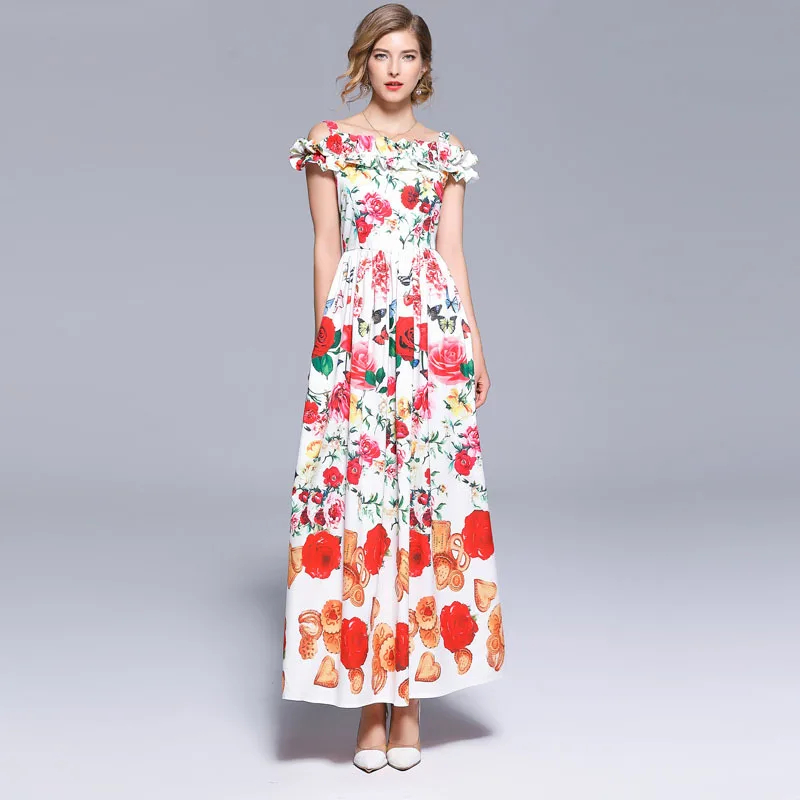 LARCI Boho платье белый цветочный принт летние платья для женщин женские пикантные