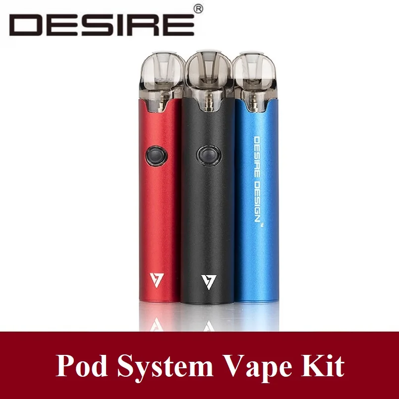 Desire Design More Pro Pod system электронная сигарета Vape комплект 1000 мАч батарея Vs Caliburn Infinix Vaper