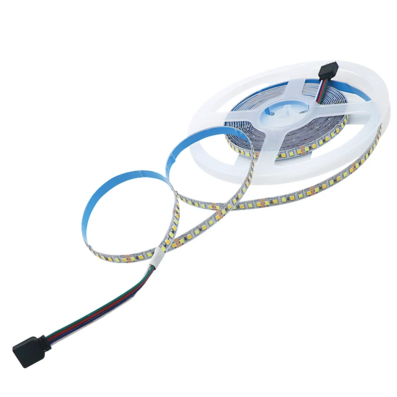 Светодиодная лента SZYOUMY SMD 2835 двойная белая диммируемая цветовая температура CCT 12