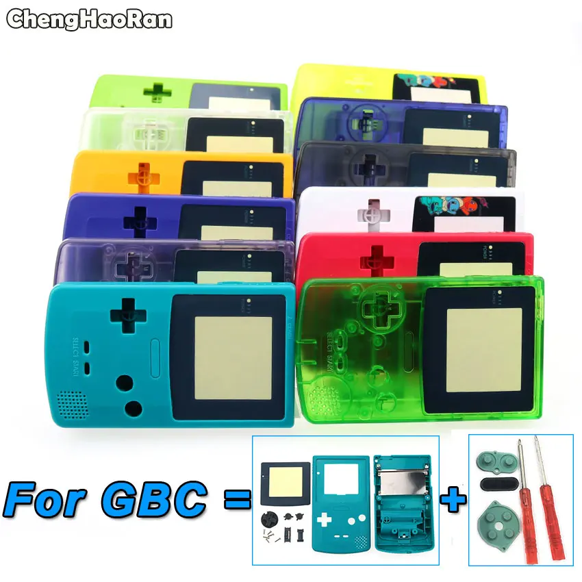 ChengHaoRan 1 Набор для GBC Ограниченная серия полный корпус с кнопками инструменты Gameboy