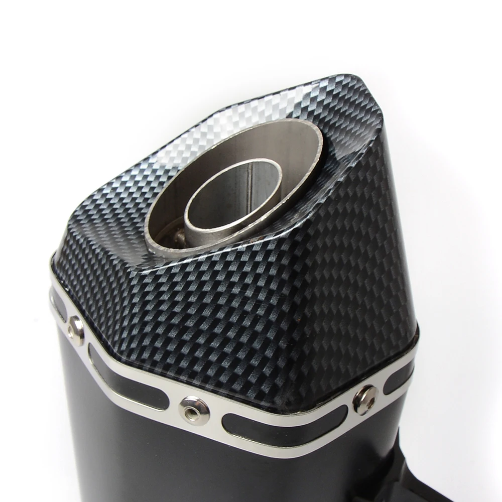 Универсальный 36 51 мм модифицированный глушитель выхлопной трубы мотоцикла для BMW