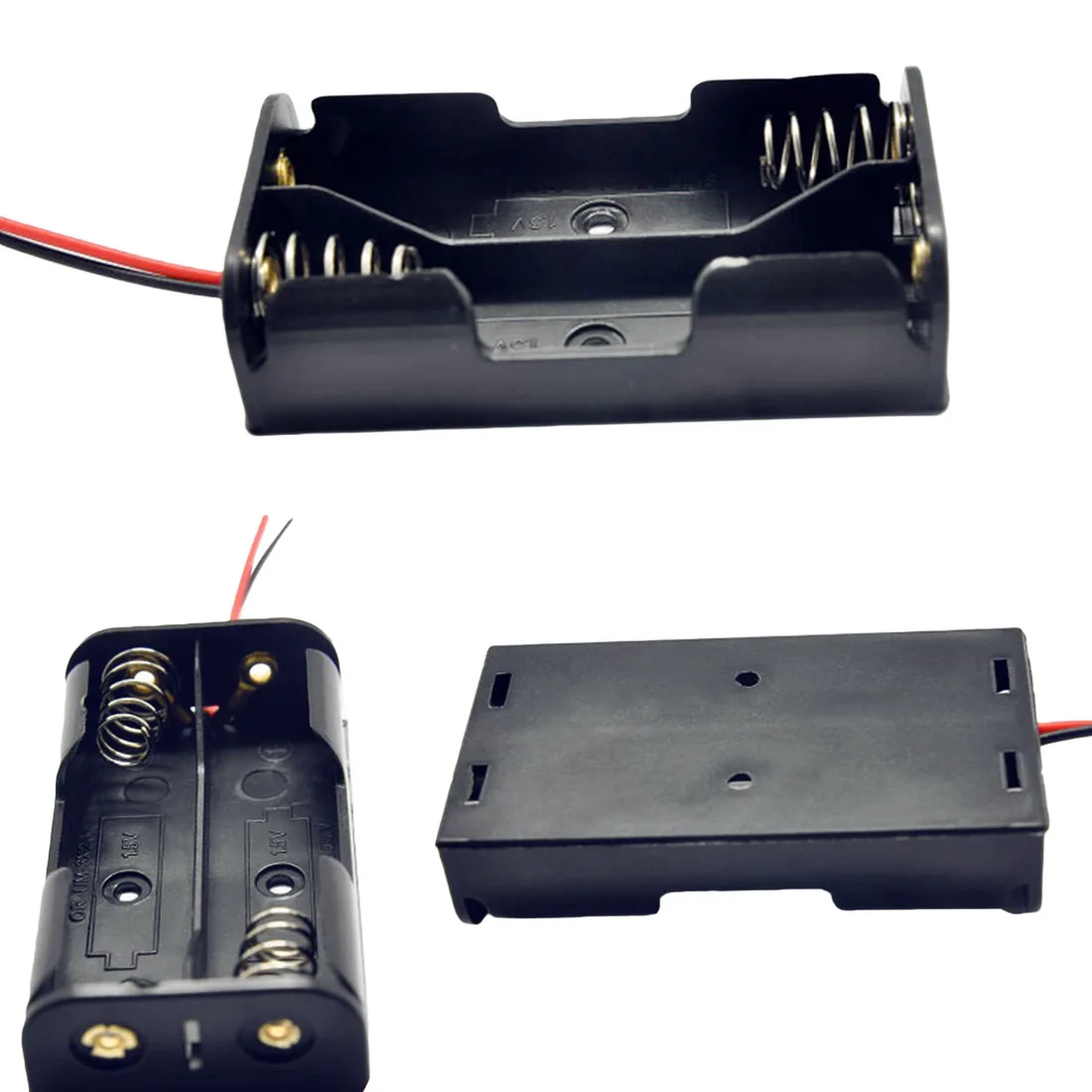 Чехол для хранения аккумуляторных батарей типа АА держатель коробки с 1 2 3 4