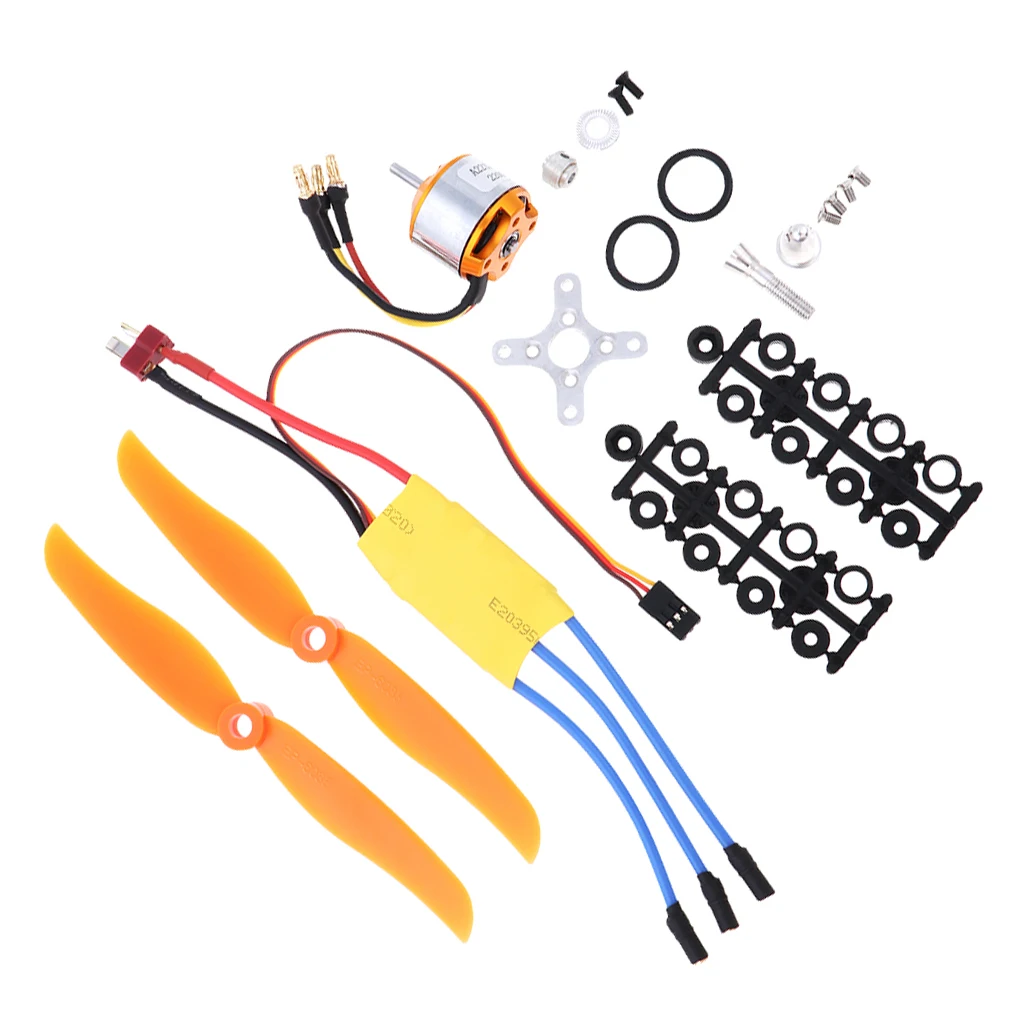 Бесщеточная система питания 30A ESC + A2212 2200KV мотор пропеллер реквизит набор для RC