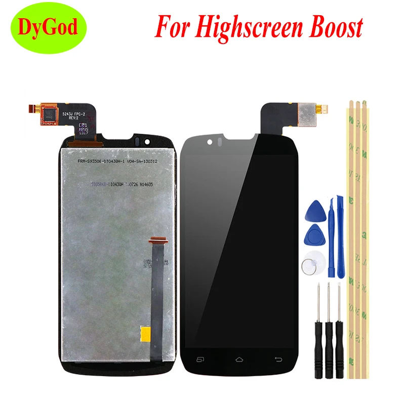 Для высокого экрана Boost DNS S4502 S4502M Cloudfone Thrill430X Innos D9 D9C ЖК дисплей экран сенсорный