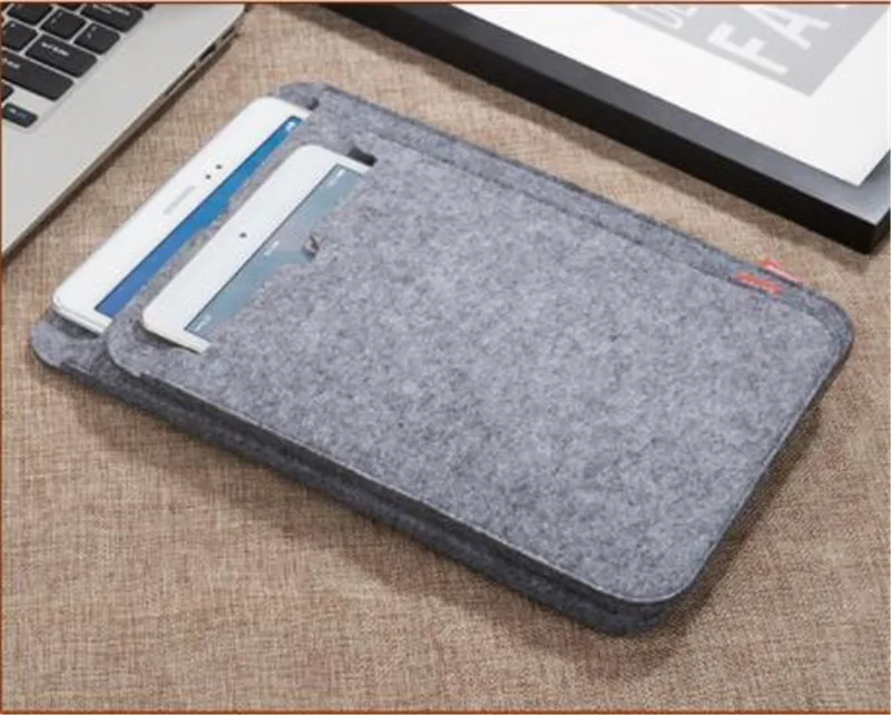 Мягкая фетровая сумка для нового iPad 9,7 pro 10,5 11 дюймов чехол для iPad mini xiaomi samsung huawei 7,9 7 8," 10" чехол для планшета