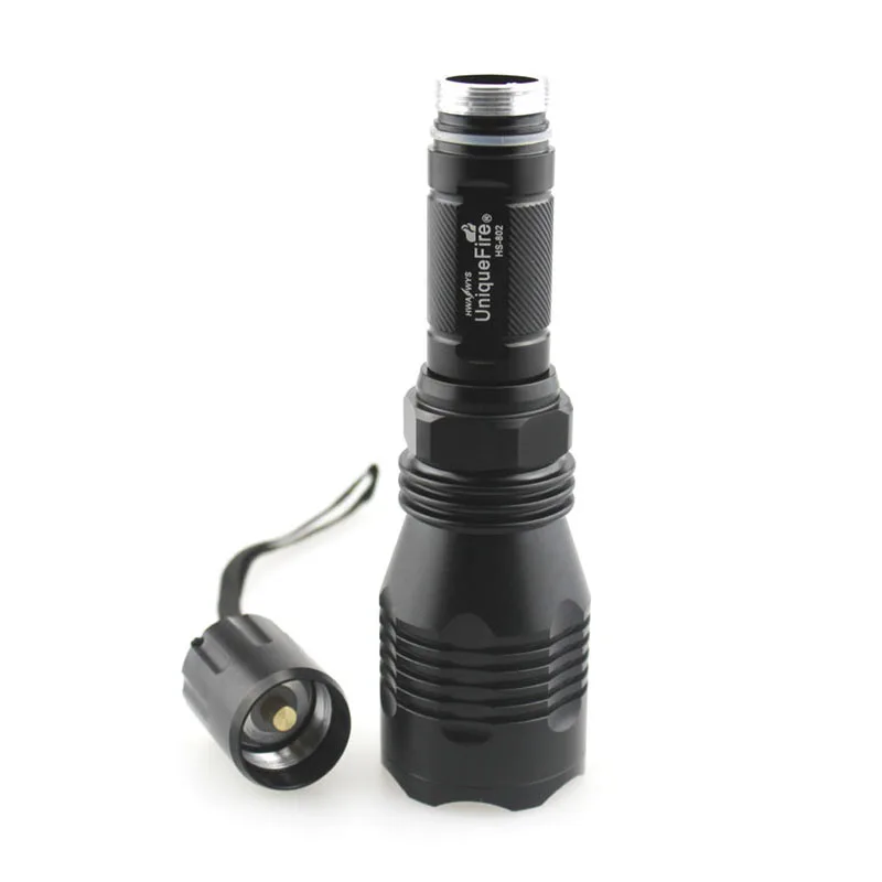 Маленькое солнце HS-802 CREE XR-E Q5 красный светильник 1-Режим светодиодный вспышка светильник(1x18650