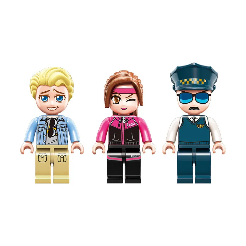 322 шт. детские развивающие строительные блоки игрушки совместимые с LEGO city City series