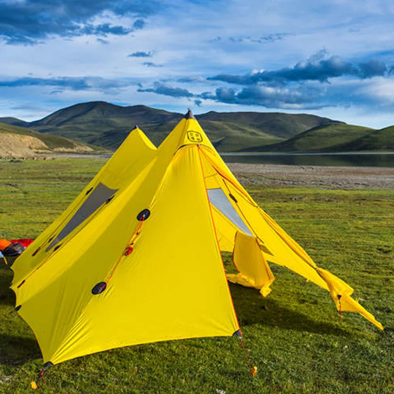 TFS 4 человека 600*295*210 см нейлоновая палатка для кемпинга|camping tent|4 person4 person camping tent |