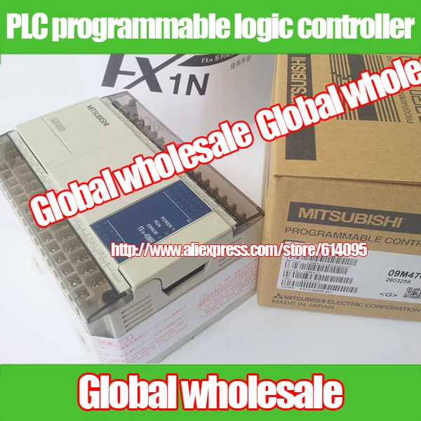 1 шт. PLC программируемый логический контроллер для Mitsubishi/FX1N-24MR-001/D 24mt-001/d реле