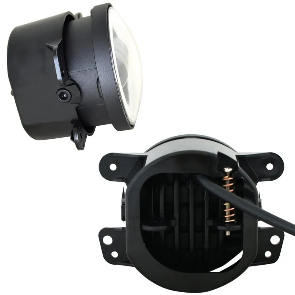 Круглые светодиодные противотуманные фары 2 шт. 4 дюйма 30 Вт 6000 К белые