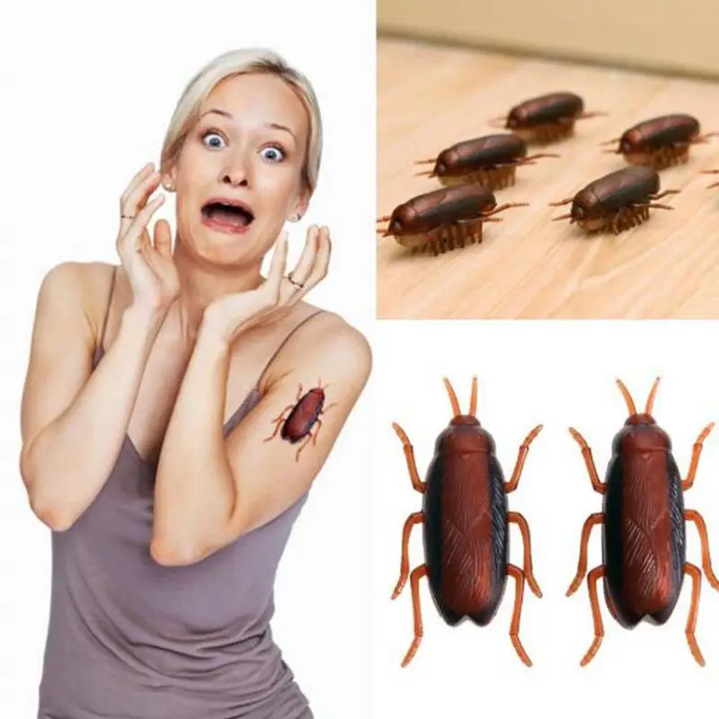 2 шт. электронные игрушки для тараканов кошек работает от аккумулятора бега