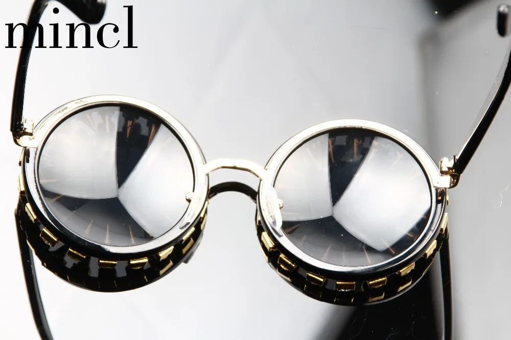 2019 ретро круглые черные солнцезащитные очки женские новые роскошные