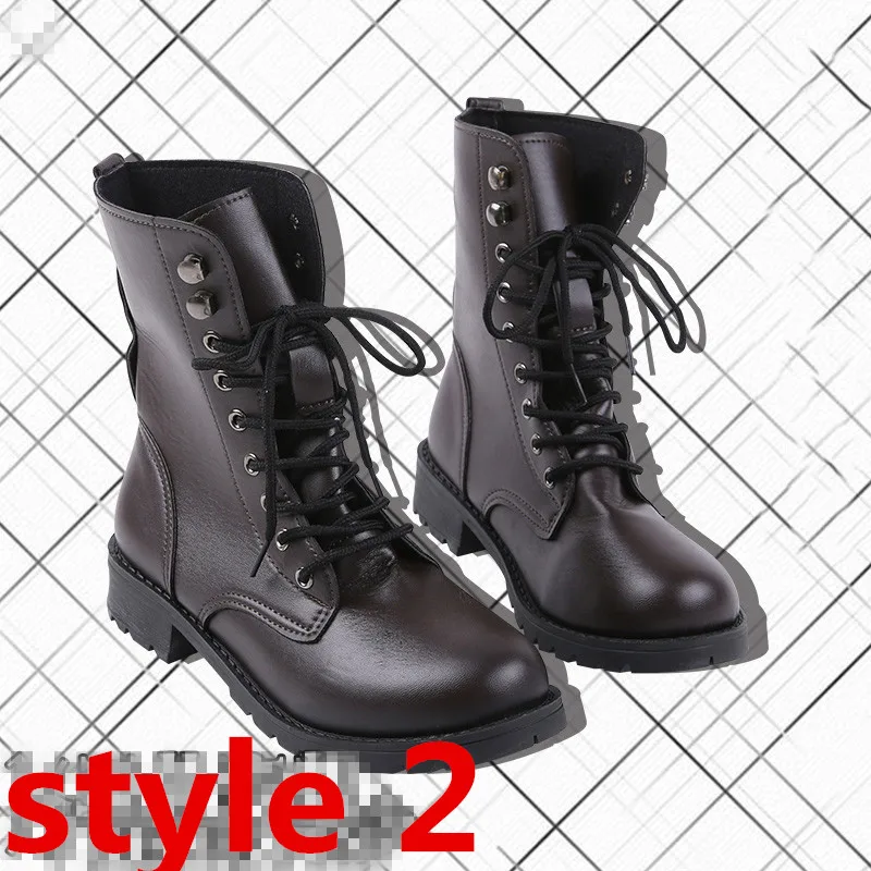 Shoes Костюм для косплея из фильма «черная вдова», Наталия алиановна, Романова, черный топ и шорты, обувь, полный комплект для женщин и девушек, вечерние костюмы для сцены - Цвет: Shoes