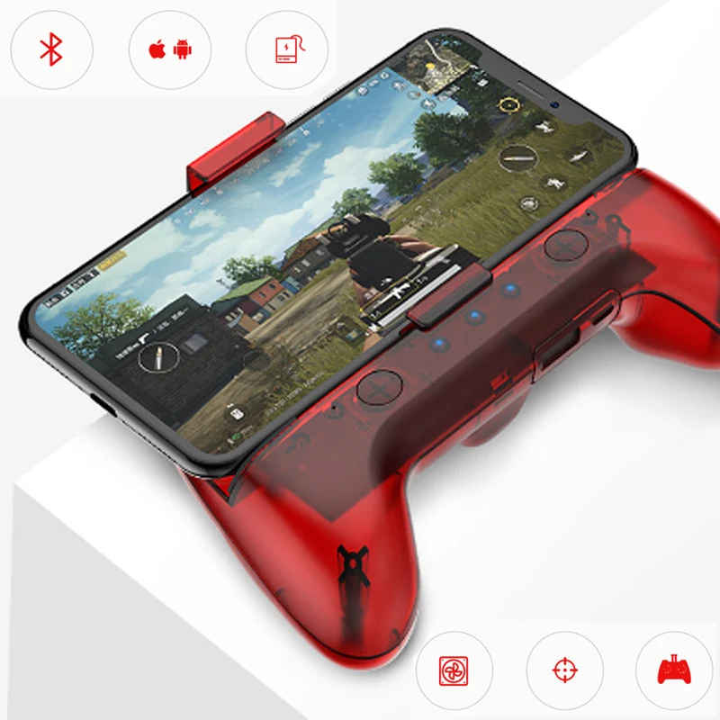 Беспроводной Bluetooth PUBG игровой контроллер с кулером для iPhone Android смартфон power Bank мобильный игровой триггер аксессуары