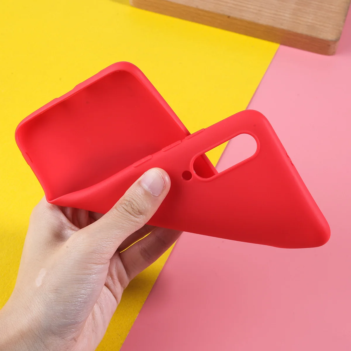 Чехол-накладка для Redmi Note 7 Чехол мобильного телефона Карамельный цвет силикона