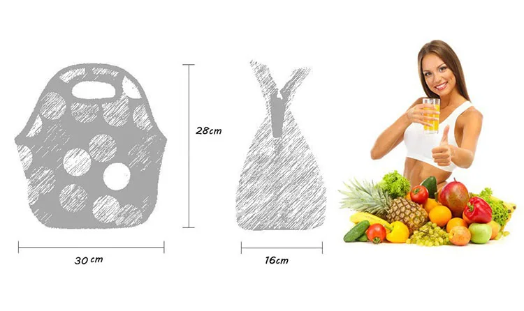 Мода 3d печать неопрен теплый тепло мультфильм Ланч сумка Bolsa Termica Bolsa Nevera Пикник дети Ланч сумки с молнией