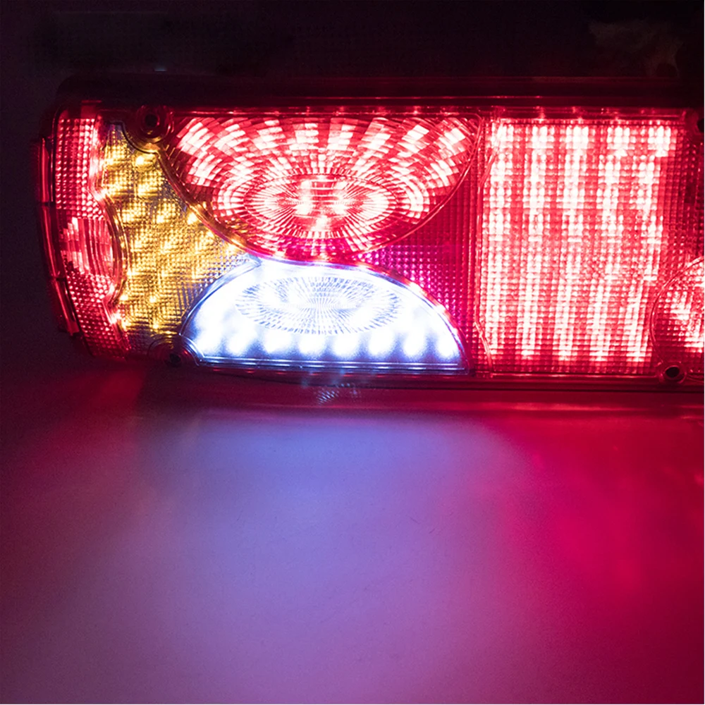 1 пара 24V 120LED задний противотуманный светильник автомобиля стоп Грузовой