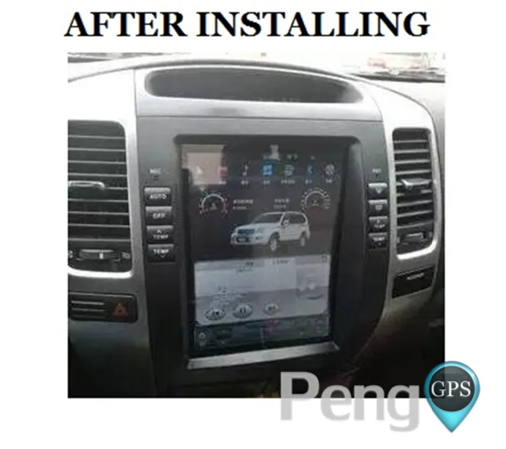 Автомобильный мультимедийный плеер для Toyota Land Cruiser Prado 120 Lexus GX470 Android 9 0
