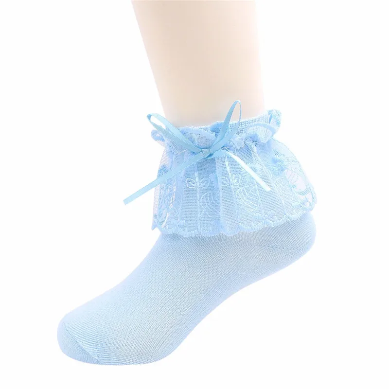 Новый бренд сезон весна лето кружевные сетчатые хлопковые носки принцессы для