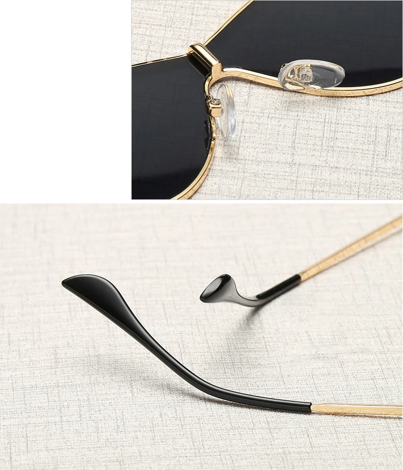 HBK Cat Eye пикантные Роскошные уличный съемок Для женщин Солнцезащитные очки для женщин золото-красный ясно, uv400 Брендовая Дизайнерская обувь модные очки