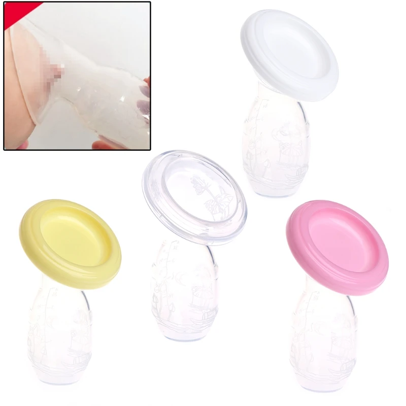 

Manual Breast Pump Partner Breast Feeding Collector Breast Milk Silicone Pumps 'zt