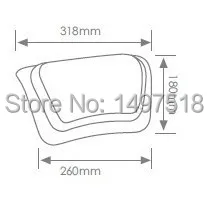 

Spa bathtub headrest,pillow for different hot tub, massage bathtub,Head Rest Neck Support Back Comfortable gift