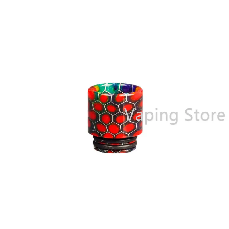 Rainbow Falcon King/Innokin Plex Cobra змеиная кожа 810 капельный Наконечник Красочный резиновый мундштук - Цвет: Rainbow