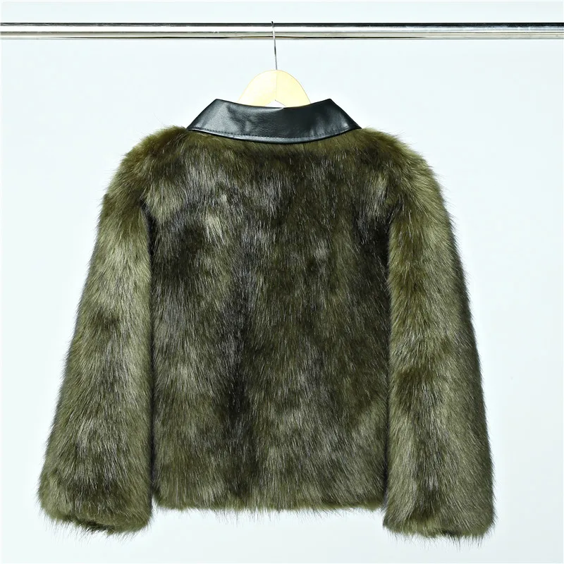 FOLOBE модная женская зимняя теплая куртка из искусственного меха Верхняя одежда с