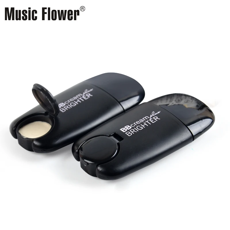 Музыкальный цветок 3 цвета пуховка для пудры консилер Солнцезащитный макияж