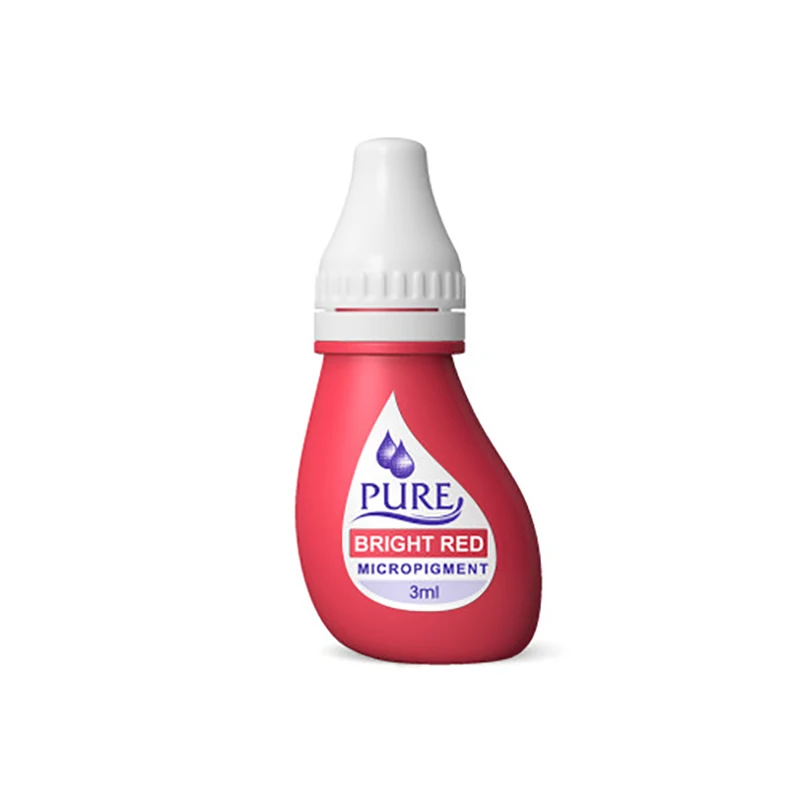 1pcs Pure Microblading Pigment Permanent Makeup Tattoo Inks Get Pure Confidence Pure For Eyebrow Lip Micropigment Tattoo Pigment
