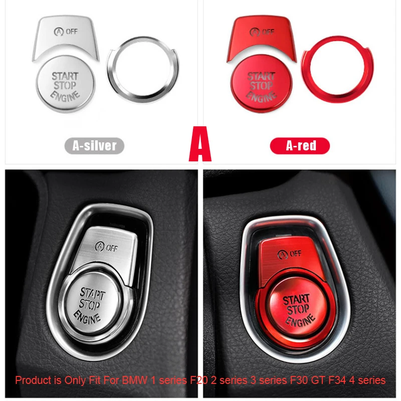 Кнопка запуска двигателя для Bmw 1/2/3/4/5 Series X3 X4 X5 X6 F10 F20 F21 F30 F34 F07 F52 F25 F26 F15 F16 E70 E71 G30 G38 |