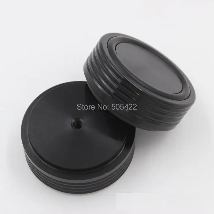 

4pcs Aluminum Solid 44*17mm Anodized CNC Machined Isolation Stand Base Mat Feet Pad For DAC CD Turntable Speaker Amplifier