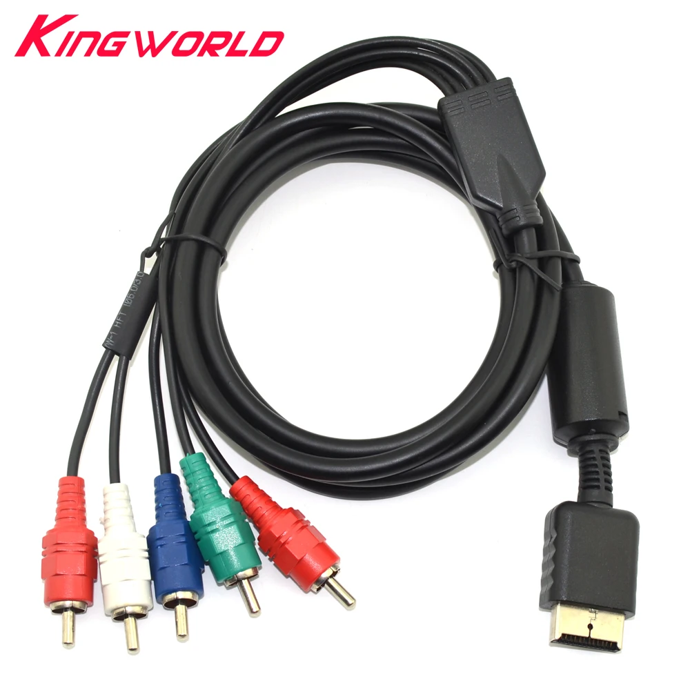 Высококачественный 5RCA Y/Pr/Pb компонент AV аудио видео HD TV кабель для Playstion 2 PS2 PS3