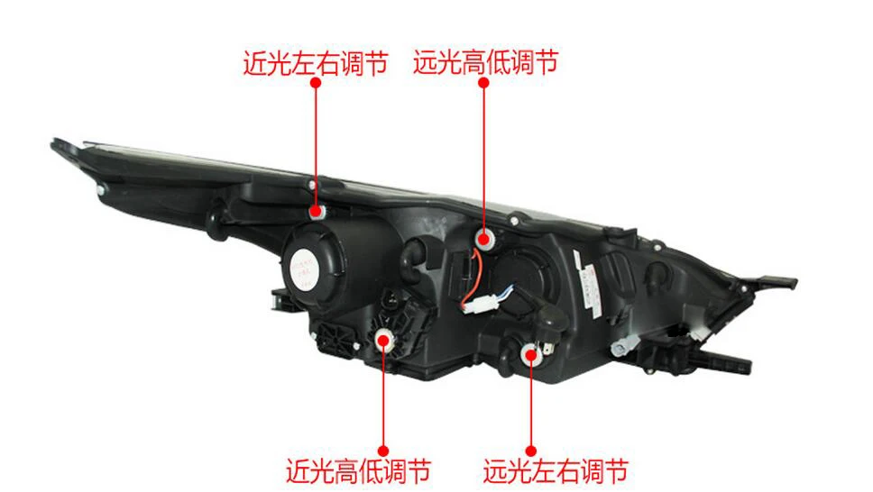 HID 2014 ~ 2016 автомобильный Стайлинг для фар Yaris Cruiser RAV4 camry Hiace sienna yaris Tacoma передняя