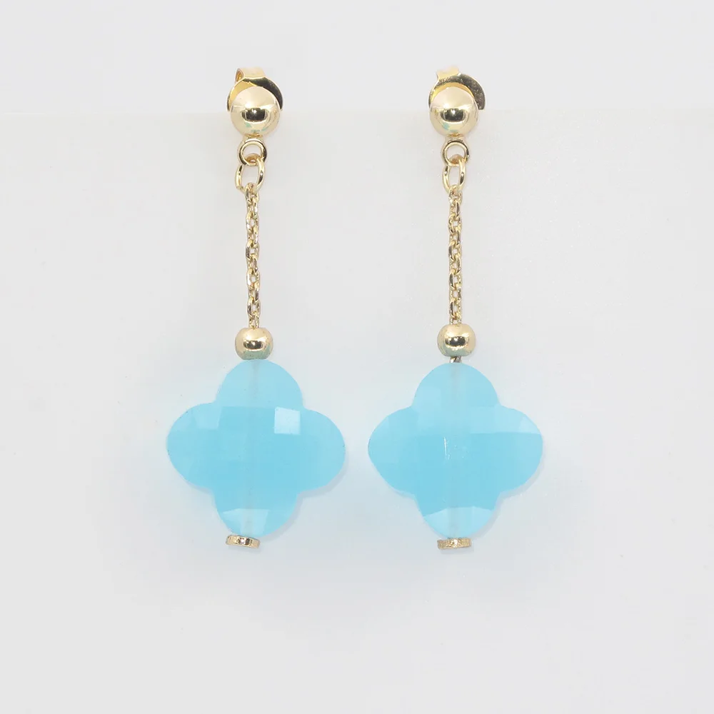 Форис 11 Цвета горячая Распродажа четырехлистного клевера камень Очаровательные