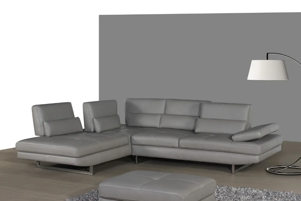 Диван секционный из натуральной кожи угловая мебель для гостиной L-образный