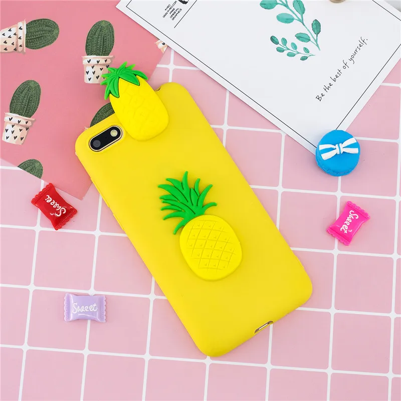 Honor 7A, Не доставая его из чехла для Coque huawei Honor7A DUA-L22 чехол 5,45 дюйма мягкий TPU чехол для huawei Y5 с оригинальным украшением в виде героев мультфильмов, игрушки чехол для телефона