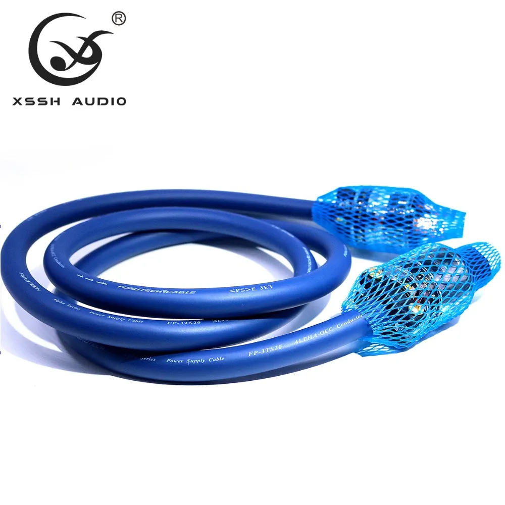 XSSH аудио Hi Fi усилитель из бескислородной меди чистый Медь нам + IEC 3 булавки AC