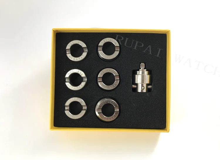 

#5538 Watch Case Opener Dies & Adaptor for #5700 Oyster Watch Case Opener