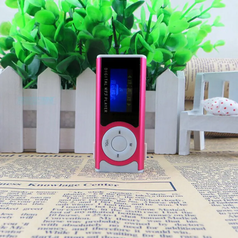 HIPERDEAL 2020 Новый mp3-плеер мини Блестящий USB Клип ЖК-экран Mp3 медиаплеер Поддержка 16 Гб