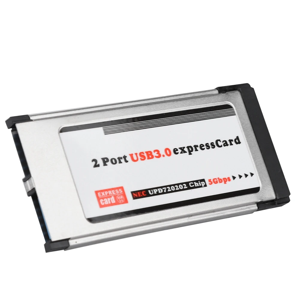 Конвертер PCI-E адаптер Expresscard Card PCI Express на 2 порта USB 3 0 34 мм/54 мм Адаптер конвертера |