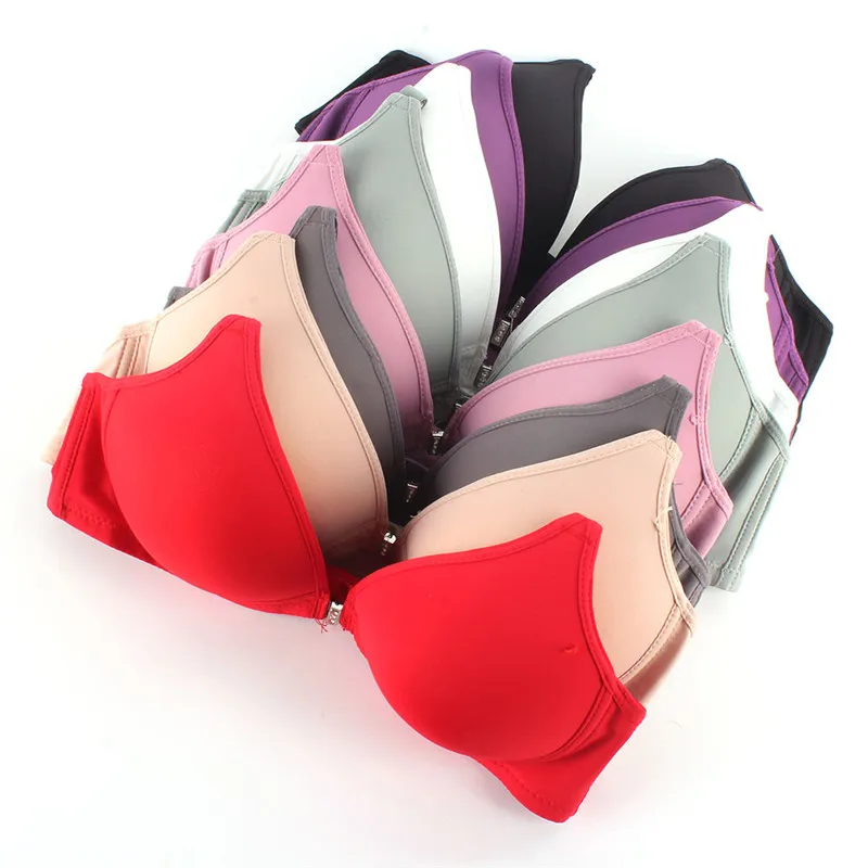 Пикантные Для женщин Гладкая застежка спереди тонкий мягкий жилет бесшовный