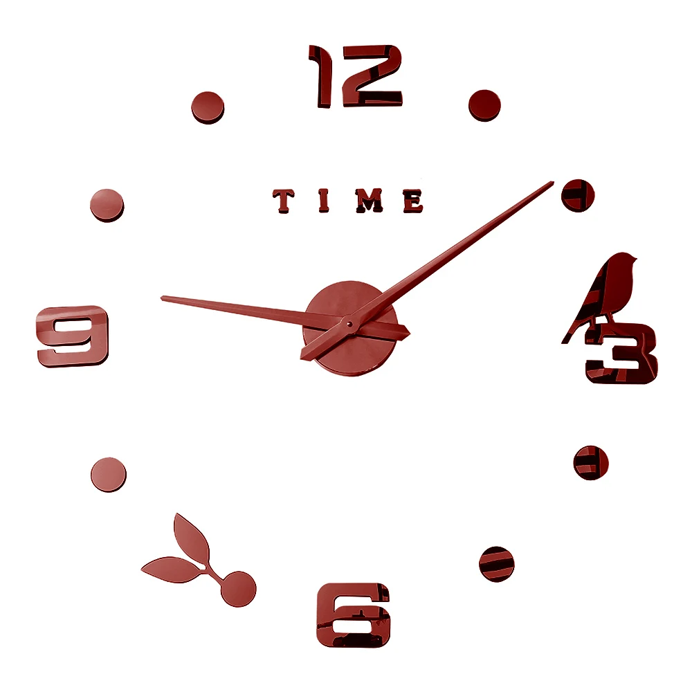 Светящиеся часы с птицами, настенные часы с подсветкой, часы Horloge Reloj Duvar Saati, современный дизайн, часы Pat Patrouille, настенные палочки uhr