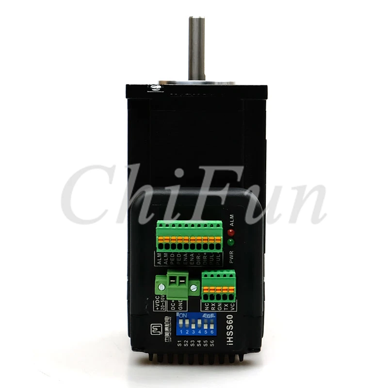 JMC IHS60 36 30 31 NEMA24 интегрированный Цифровой Открытый цикл шаговый двигатель 3N. m DC36V