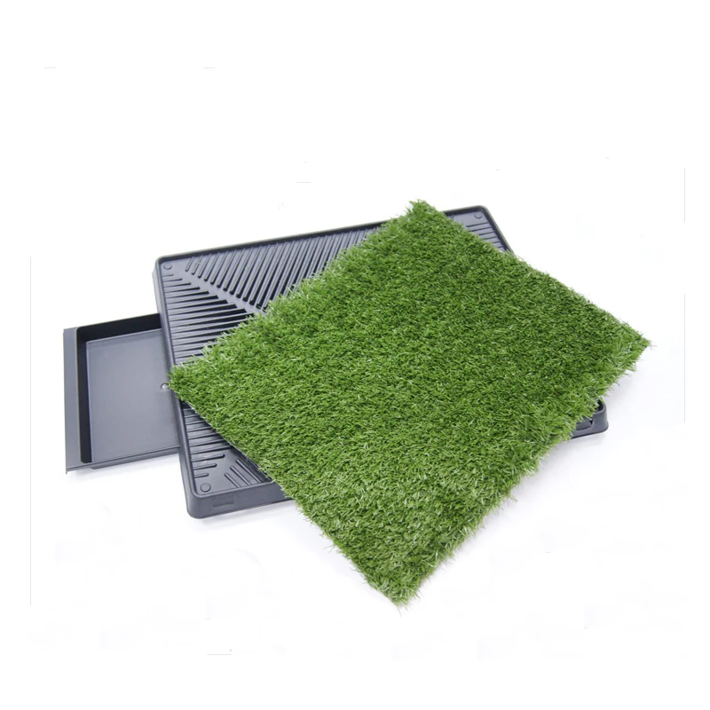 DnnyKarl New High Quality Drawer Lawn Pet Dog Toilet Green Material Potty Best Selling Hygienic Tray Urine Training Equipment | Дом и сад