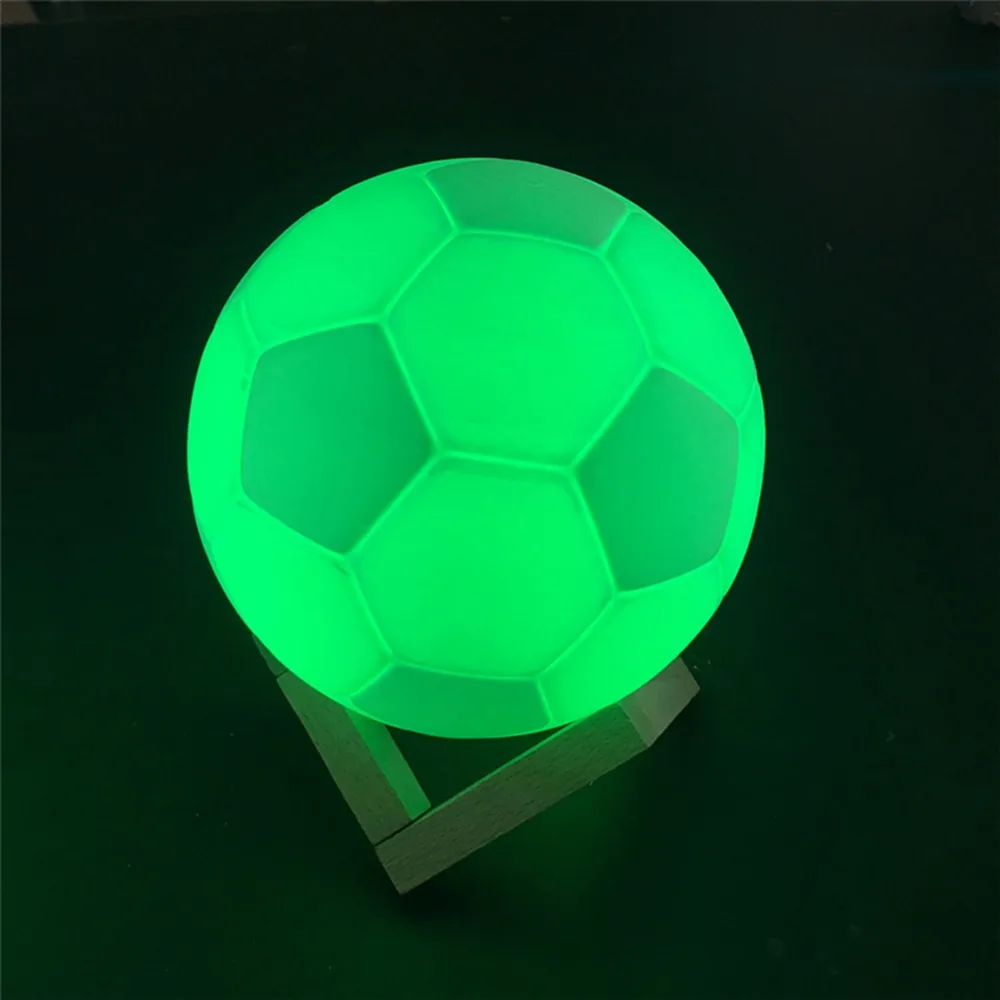 Dikale 3D принт фонарик в виде футбольного мяча FIFA World изменяющая цвет чашка Ночная