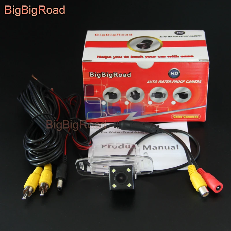 

BigBigRoad Car Rear View Camera Backup Parking CCD Camera Night Vision Waterproof For Great Wall Voleex C30