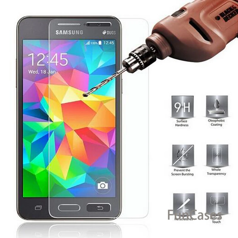 Tempered Glass For Samsung Galaxy S6 S5 S4 S3 Grand Prime J5 A5 A3 A7 J3 J7 J1 2014 2015 2016 Screen Protector Cover Film | Мобильные