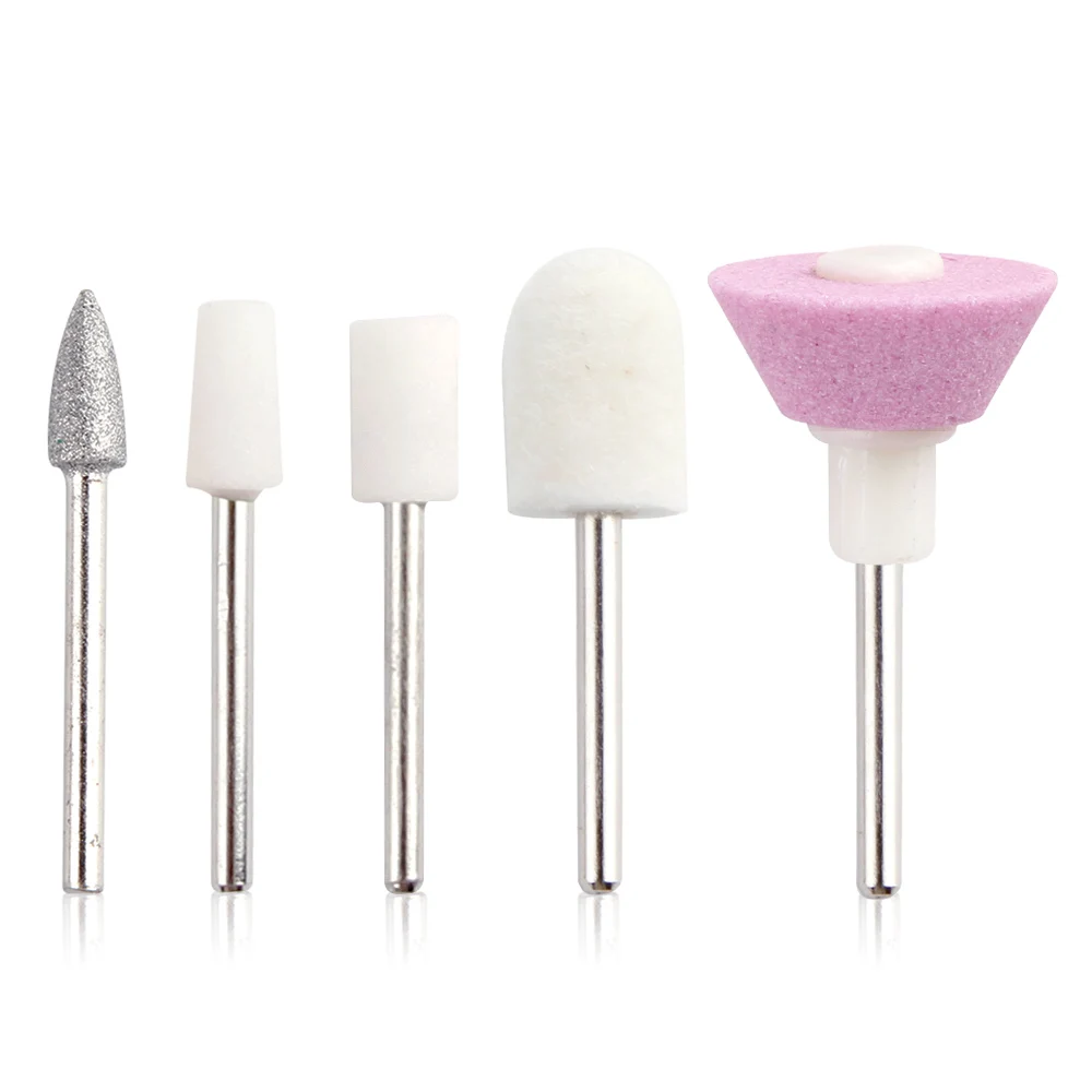 1 Набор художественные Буры для ногтей ручка 5 бит профессиональная